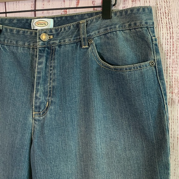 “Barely Boot” Slightly Faded Jeans { Talbots } - Picture 3 of 8